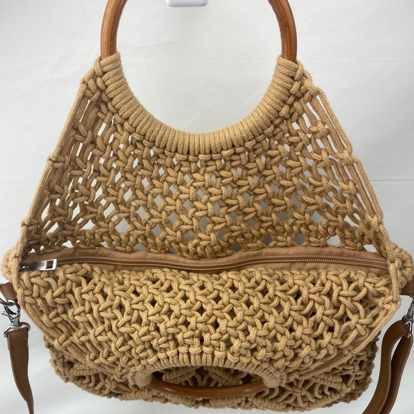 Macramé BoHo Handbag - Picture 4 of 11